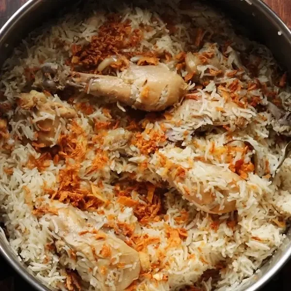 Chicken Yakhni Biryani