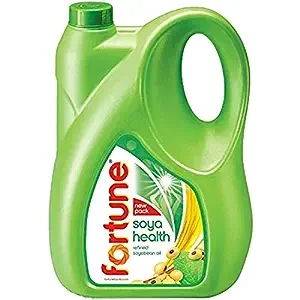 Fortune Soya Health, Refined Soyabean oil, 5L